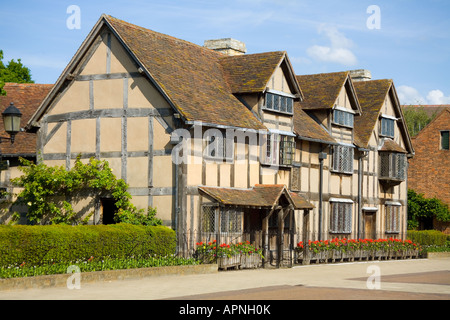 Shakespeares Geburtsort Stratford-Upon-Avon Stockfoto