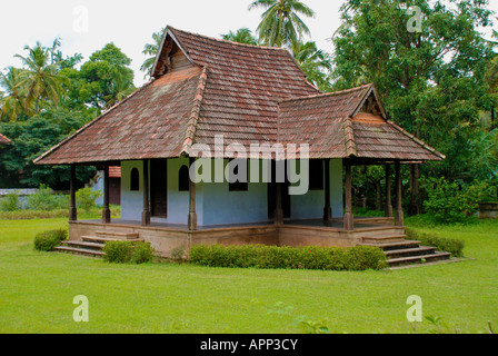 Guest House Kuthiramalika Puthenmalika Palace Museum Thiruvananthapuram Trivandrum Kerala in Südindien Stockfoto