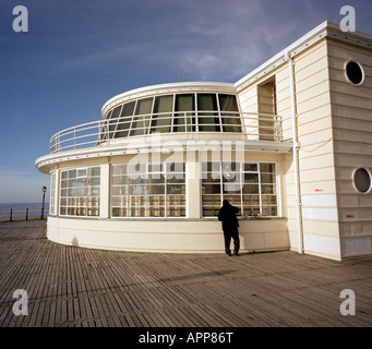 Architektur von Worthing Pier West Sussex England UK Stockfoto