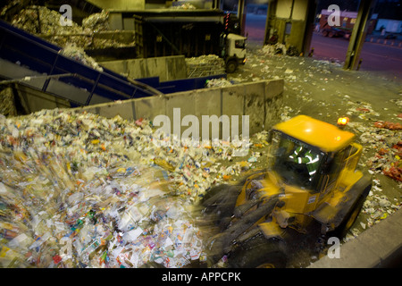 Gemeinschaft Abfallrecycling Milton Keynes Stockfoto