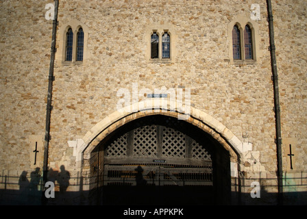 St Thomas Tower Tower of London. Stockfoto