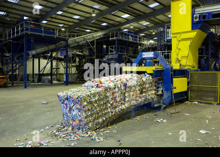 Gemeinschaft Abfallrecycling Milton Keynes Stockfoto