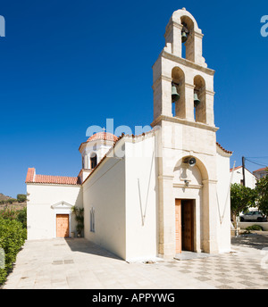 Kirche, Panormos, in der Nähe von Rethymnon, Nordküste, Kreta, Griechenland Stockfoto