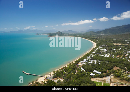 Palm Cove Cairns North Queensland Australien-Antenne Stockfoto