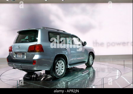 2008 Lexus LX570 bei der 2008 North American International Auto Show in Detroit Michigan USA Stockfoto