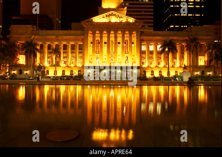 King George Rathausplatz Brisbane Queensland Australien Stockfoto