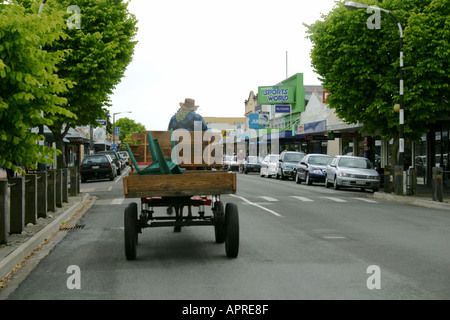 Genießen Sie eine Fahrt durch Motueka Südinsel Neuseeland Bauer Stockfoto