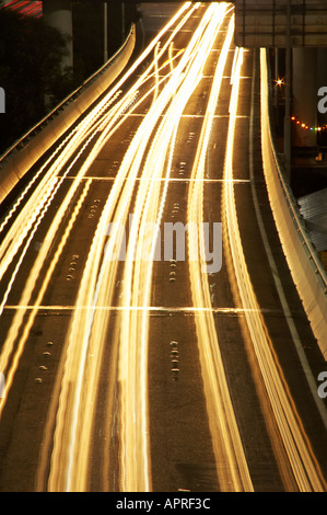 Autobahn Brisbane Queensland Australien Stockfoto