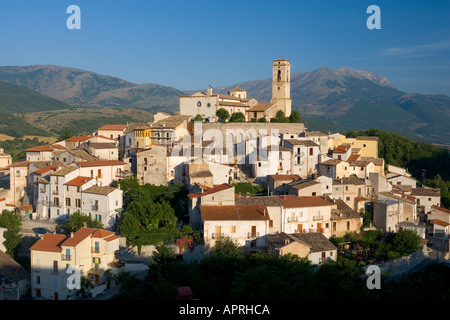 Goriano Sicoli in der Nähe von Sulmona Abruzzo Italien Stockfoto