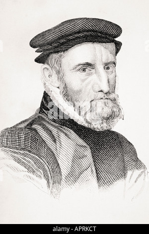 Sir Thomas Gresham, 1518/19 - 1579. Englischer Kaufmann, Finanzierer und Gründer der Royal Exchange. Stockfoto