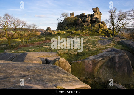 Robin Hood Stride, Harthill Moor, Peak District National Park, Derbyshire, England, Vereinigtes Königreich Stockfoto