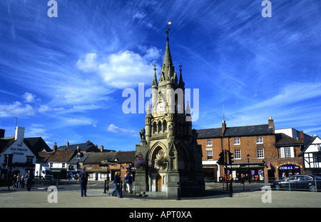 Die amerikanische Brunnen, Stratford Warwickshire, England, UK Stockfoto