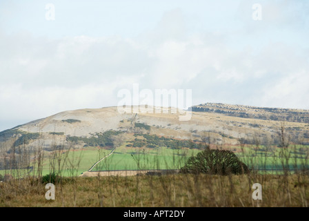 Landschaftsbild des Farleton fiel cumbria Stockfoto