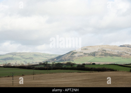 Landschaftsbild des Farleton fiel cumbria Stockfoto