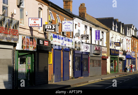 Ladypool Road, Balsall Heath, Birmingham, West Midlands, England, UK Stockfoto