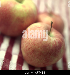 Äpfel aus einer Farm in New jersey Stockfoto