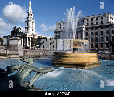GB - LONDON: Trafalgar Square Stockfoto