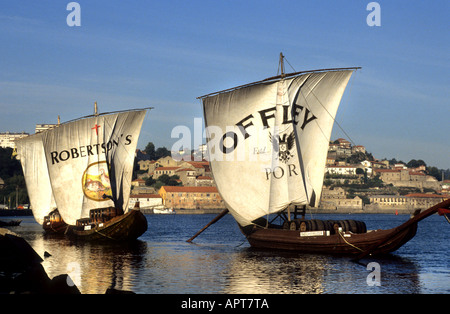 Offley Porto Portugal portugiesischen Hafen Vintage Weingut Douro Fass Fasskeller Stockfoto