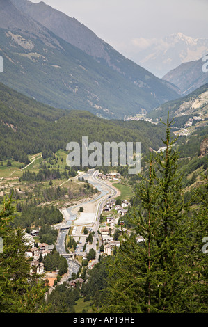 Linie 12 13G und 13 nach Lac Loie Gran Paradiso Nationalpark Italien Stockfoto