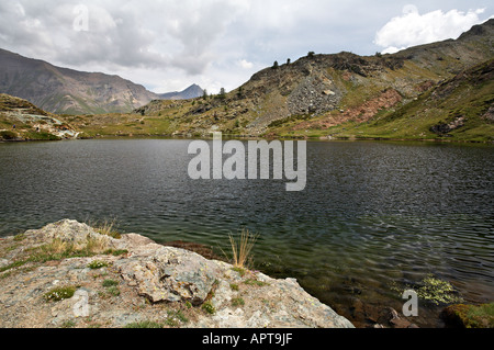 Linie 12 13G und 13 nach Lac Loie Gran Paradiso Nationalpark Italien Stockfoto