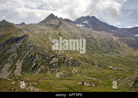 Linie 12 13G und 13 nach Lac Loie Gran Paradiso Nationalpark Italien Stockfoto