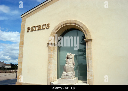 Weingut Petrus Pomerol-Frankreich Stockfoto