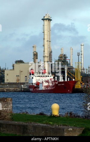 ABP Barry Docks Südwales Sigas Herzog LPG-Tanker Schiff Stockfoto