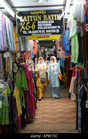 Zentralmarkt Kota Bahru Malaysia Stockfoto