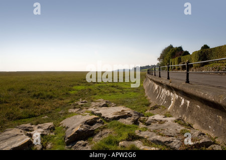 Promenade, Grange-über-Sande, Cumbria Stockfoto