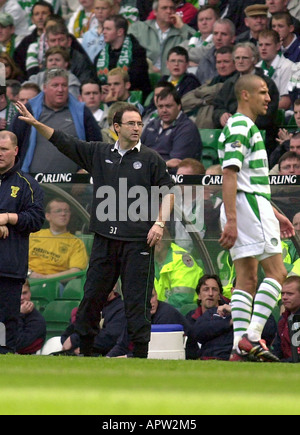 Martin O'Neill Celtic 2003 verwalten. Stockfoto