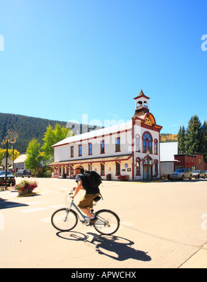 Innenstadt von Crested Butte, Colorado, USA Stockfoto