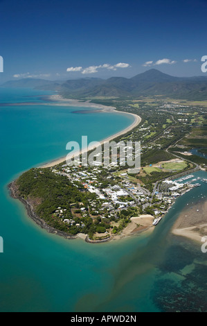 Port Douglas in der Nähe von Cairns North Queensland Australien Antenne Stockfoto