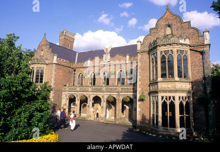 Ayscoughfee Hall Spalding Lincolnshire England UK 15. Jahrhundert historischen Gebäude-Architektur Stockfoto