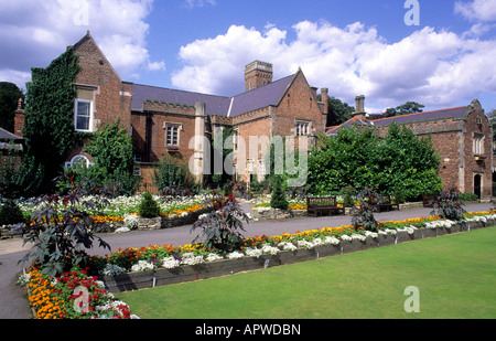 Ayscoughfee Halle und Garten Spalding Lincolnshire 15. Jahrhundert historischen Gebäudearchitektur England UK Stockfoto