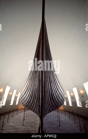 Oseberg Wikingerschiff im Vikingskiphuset Museum Bygdøy Oslo Norwegen pjm0057 Stockfoto