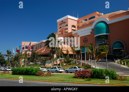 Urlaubsort in Cancún, Quintana Roo Zustand, Mexiko, Nordamerika Stockfoto