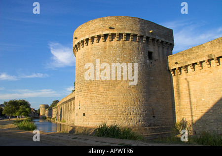 Die Wälle, Guérande, Bretagne, Frankreich Stockfoto