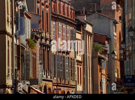 Rue du Taur, Toulouse, Haute-Garonne, Midi-Pyrénées, Frankreich Stockfoto