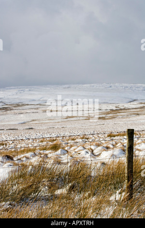 Langstrothdale im Winter North Yorkshire England UK Stockfoto