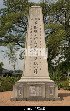 Grabmal in der chinesischen Vorfahren Gräber in Malaysia Stockfoto