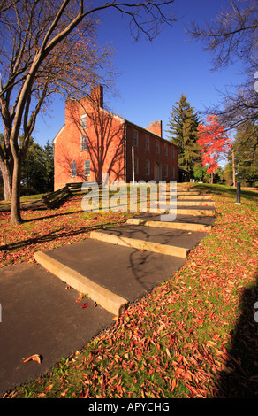 Mount Washington Tavern, Fort-Notwendigkeit nationaler Schlachtfeld, Farmington, Pennsylvania, USA Stockfoto