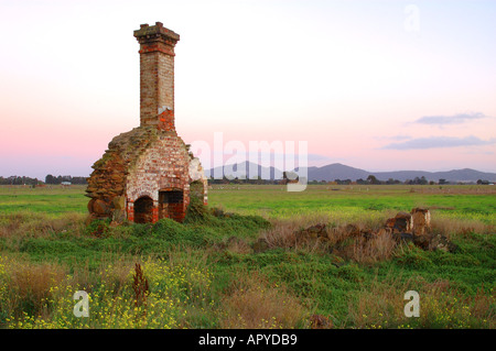 Rothwell Inn Ruins, Little River, Victoria, Australien Stockfoto