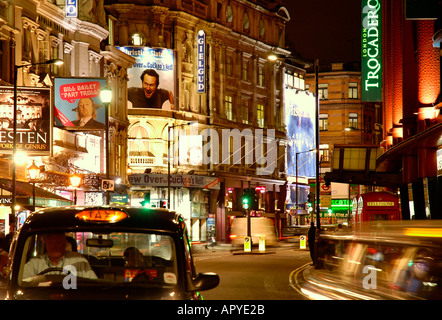 Theatreland, Shaftesbury Avenue, London, England Stockfoto