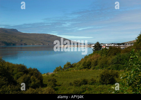 Ullapool und Loch Broom, Wester Ross, North West Scotland auf der Route der Nordküste 500 Stockfoto