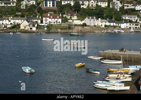 Noss Mayo und Newton Ferrers im Dezember Sonnenschein. Devon Südwest-England UK Großbritannien Europa Stockfoto