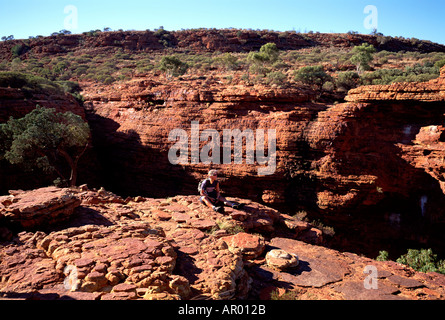 Kings Canyon Northern Territory Australien Stockfoto