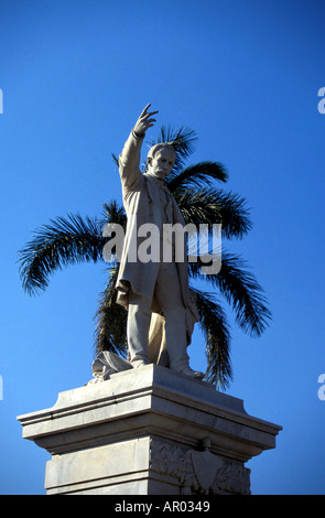 Statue von Jose Marti Stockfoto
