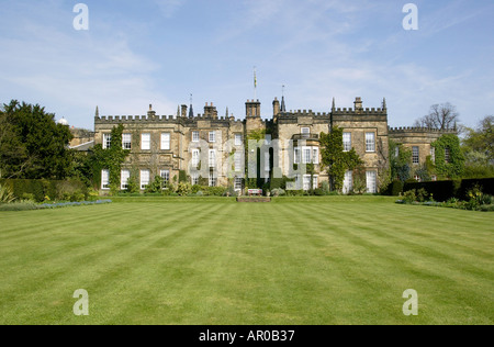 Renishaw Hall Museum Gärten in Derbyshire Stockfoto