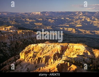 Bryce Canyon bei Sonnenuntergang, Bryce Point, Bryce Canyon NP, Utah, USA Stockfoto