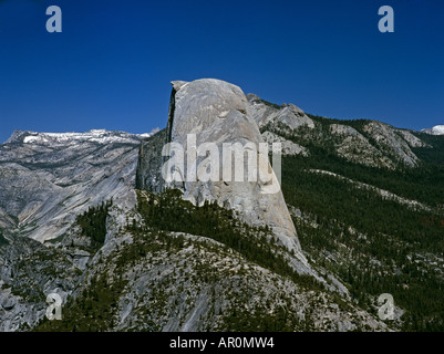 Half Dome vom Glacier Point, Yosemite NP, Kalifornien, USA Stockfoto